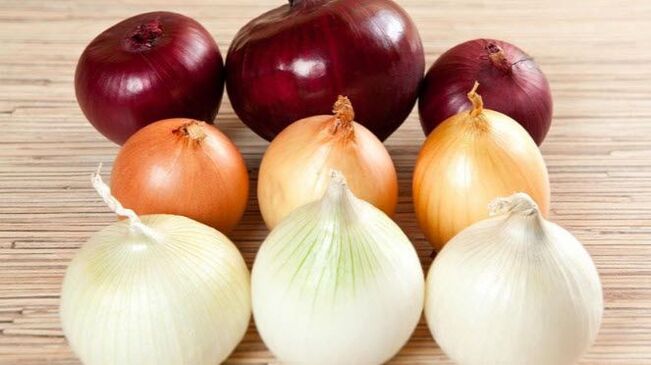 Onions - a popular vegetable from worms and roundworms