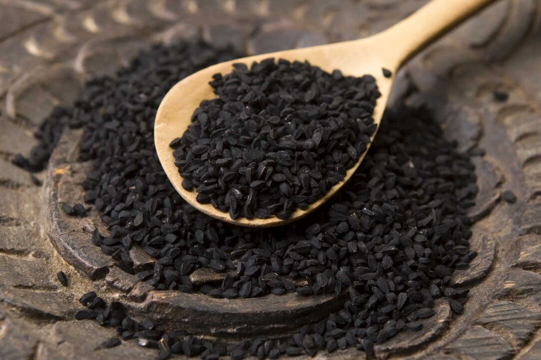 To kill parasites, you should eat one tablespoon of black protein seeds on an empty stomach. 