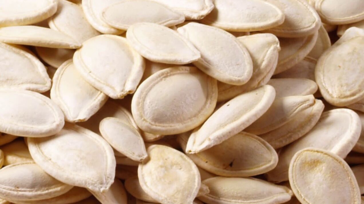 Pumpkin seeds for worms